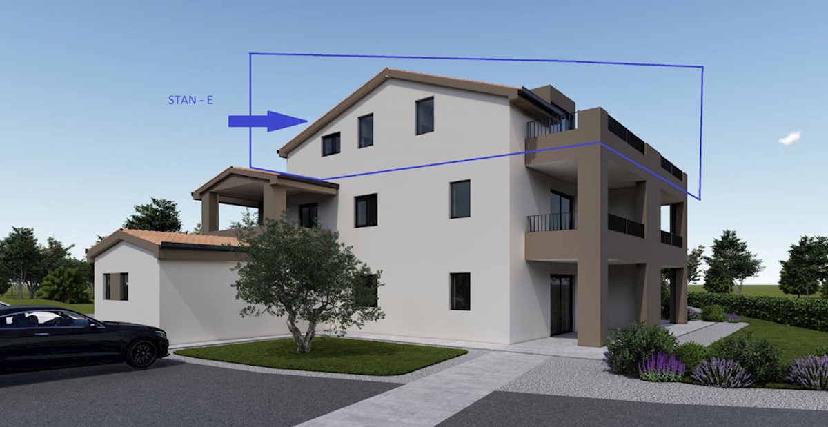 NSOP-233-2-E, New Apartments in the Surroundings of Poreč (9 km)