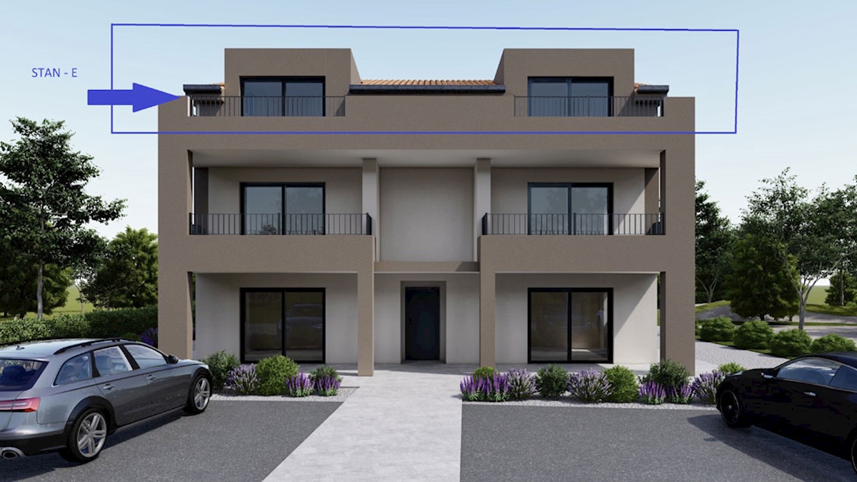 NSOP-234-3-E, New Apartments in the Surroundings of Poreč (9 km)