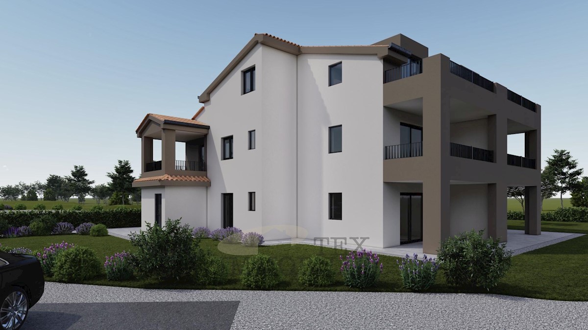 Poreč area, new apartments under construction - APARTMENT E