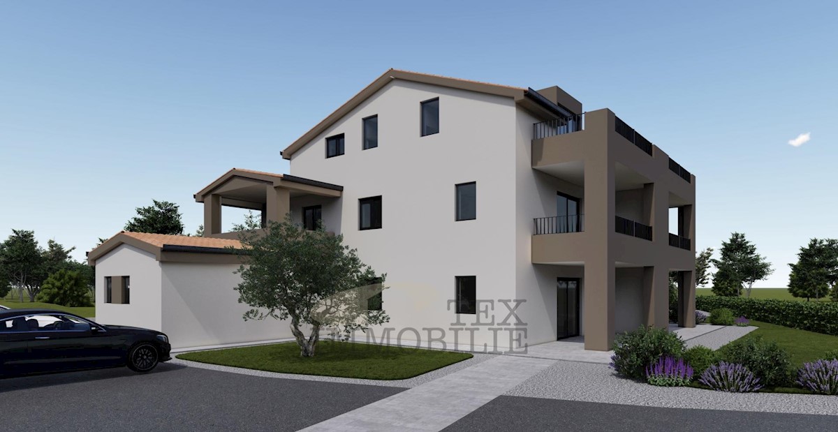 Poreč area, new apartments under construction - APARTMENT C