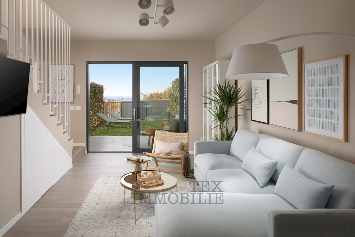 Modern terraced house in Porec 