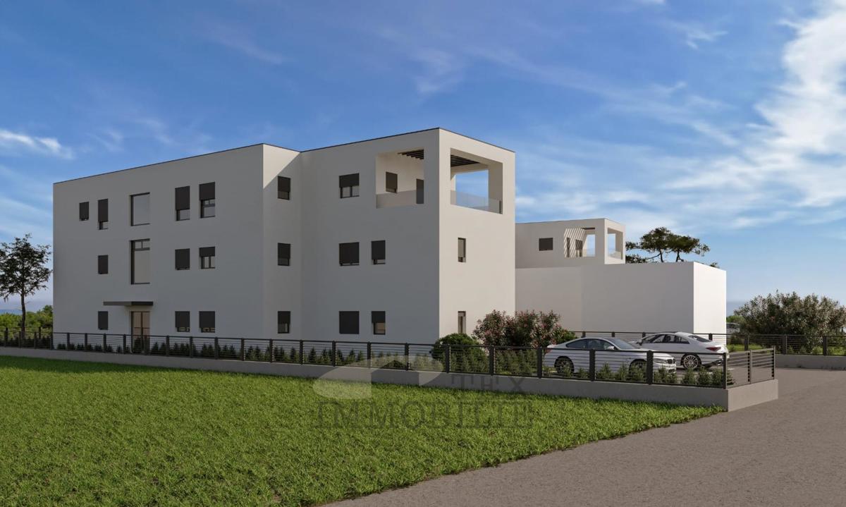 Poreč, new apartment with garden 1 km from the sea - A