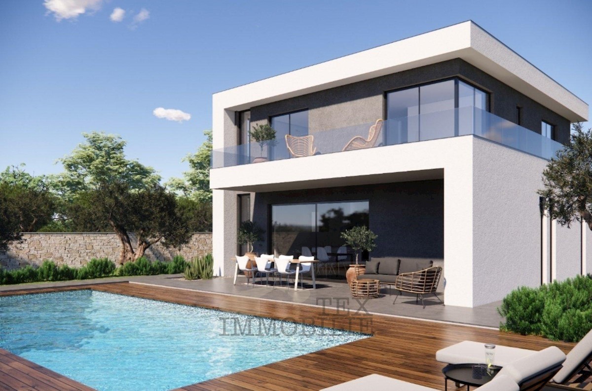 House with swimming pool near Poreč, 167 m2