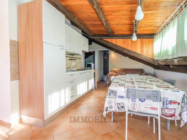 Two-bedroom attic apartment with use of private pool, Poreč area