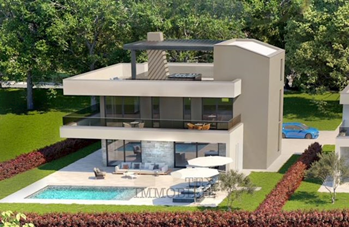 New luxury villa near Porec