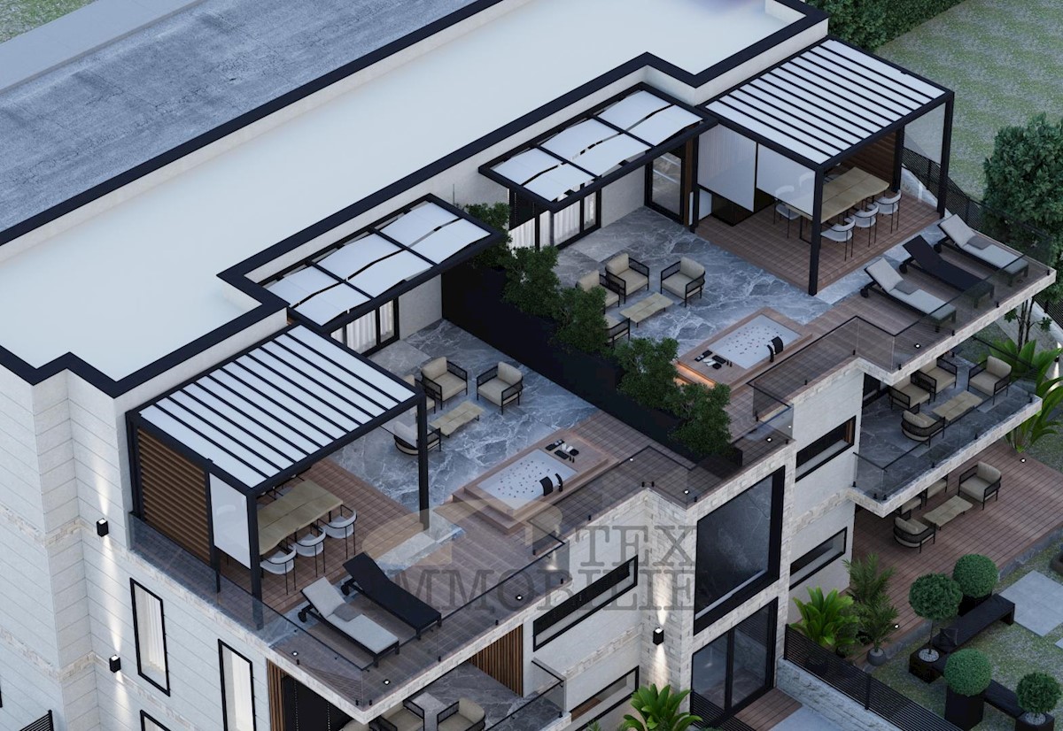 Poreč area, new apartments under construction