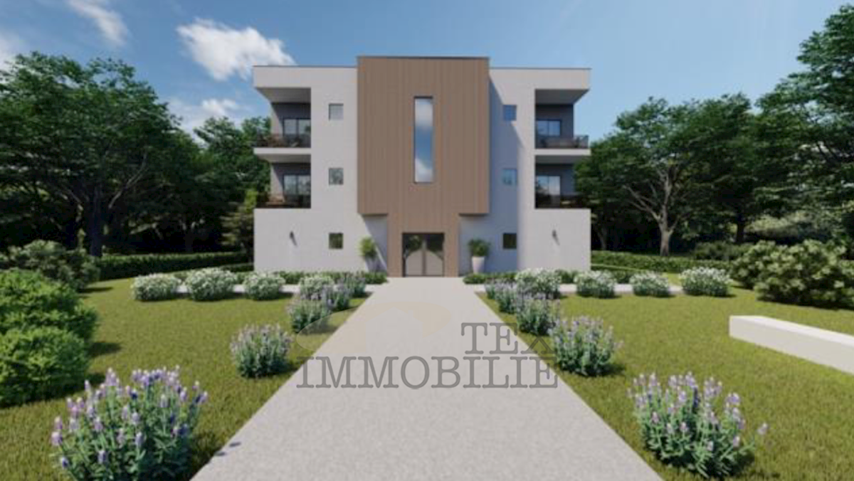 Excellent apartment under construction not far from Poreč
