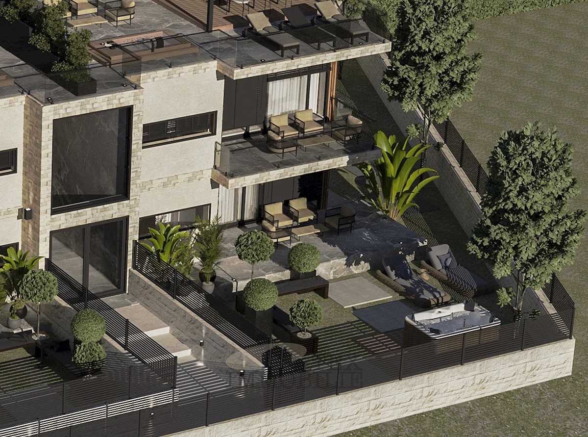 Poreč area, new apartments under construction