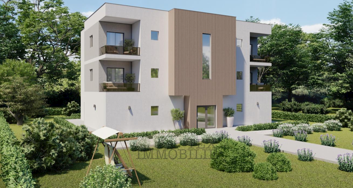 Poreč area, new apartments under construction 