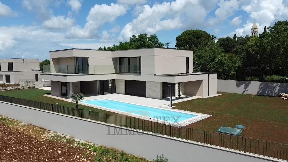 Modern villa under construction near Porec - house 06