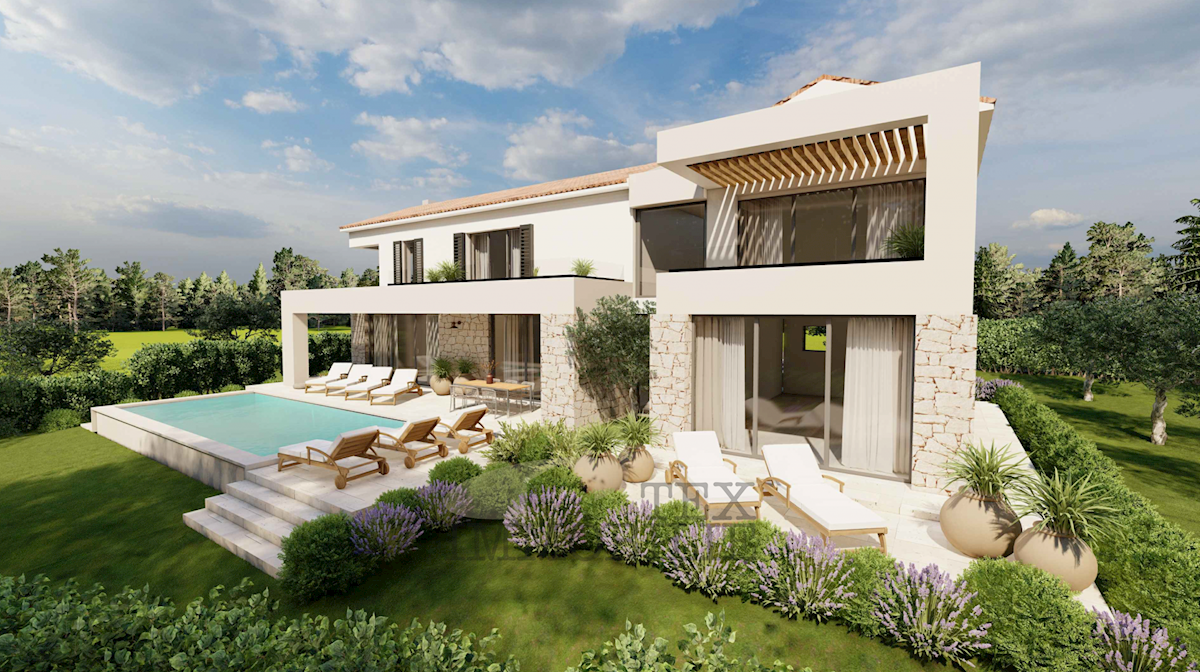 Unique luxury villa overlooking the sea