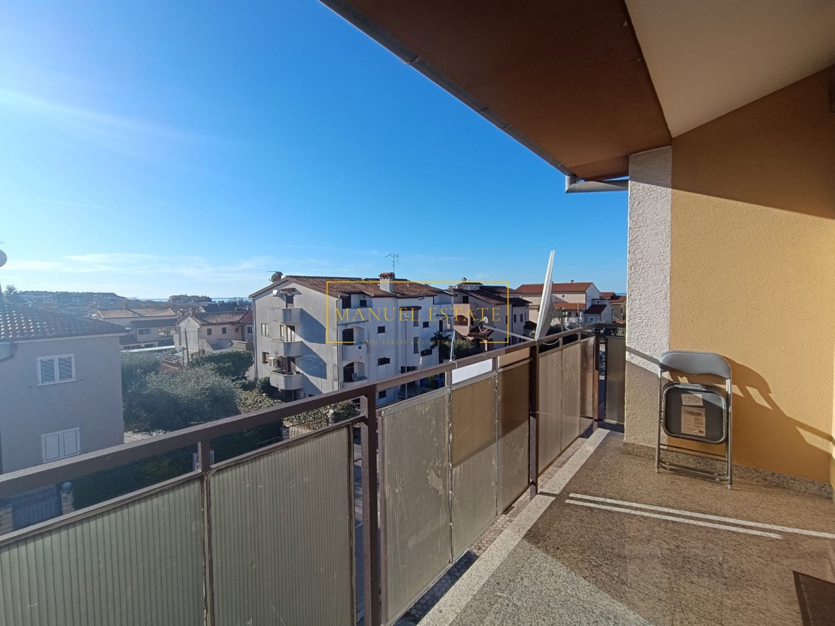 SPACIOUS APARTMENT 800 M FROM THE SEA AND POREČ CENTER, ISTRIA – 73.42 M²!