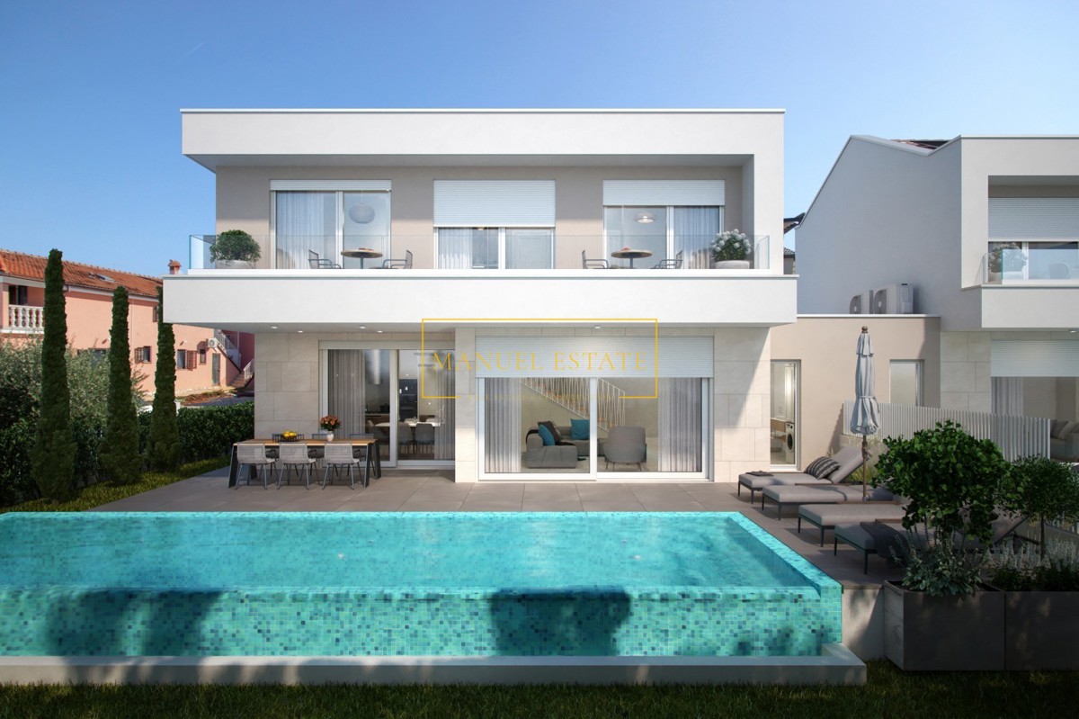 PREDIVNA VILA SA BAZENOM I POGLEDOM NA MORE, OKOLICA POREČA, ISTRA!