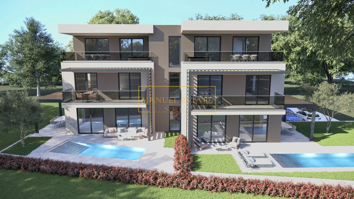 Prostran stan u prizemlju s bazenom, Poreč okolica