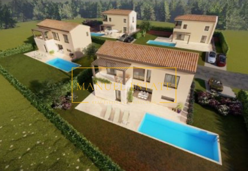 PRODAJE SE PREKRASNA KUĆA SA BAZENOM I 132 M², OKOLICA POREČA, ISTRA!