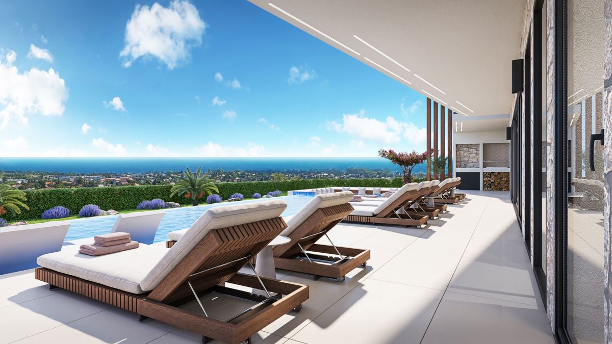 Luxury villa with sea view