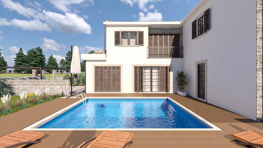 Unique house with pool